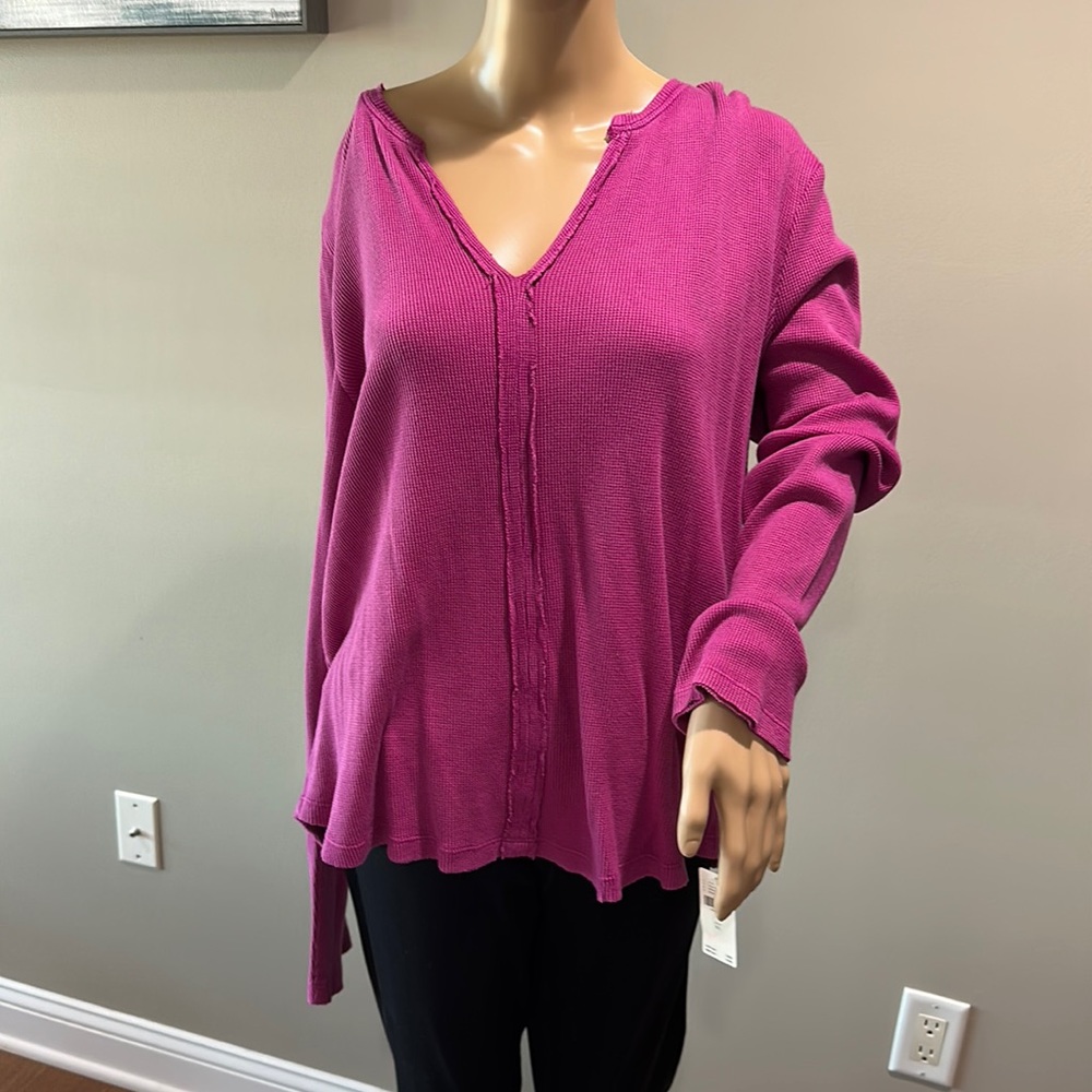 Anthropologie Pilcro XL Long Sleeve Henley new woth tags